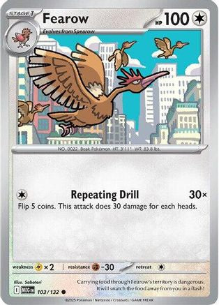 Fearow 103  - Common