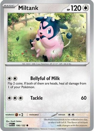 Miltank 106  - Reverse Holofoil - Common