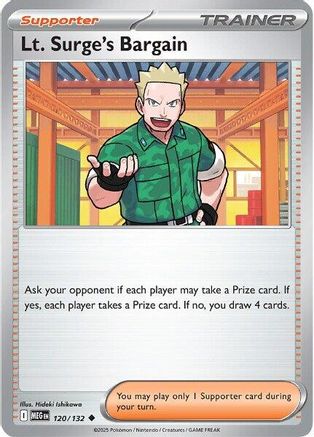Lt. Surge's Bargain 120/132  - Uncommon
