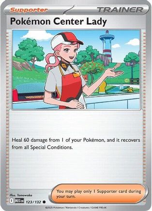 Pokemon Center Lady 123  - Common