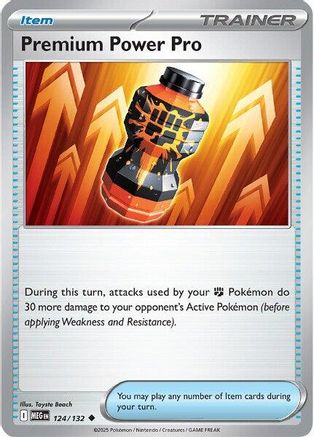 Premium Power Pro 124/132  - Reverse Holofoil - Uncommon