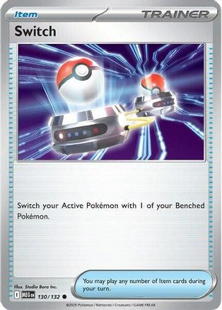 Switch 130  - Reverse Holofoil - Common