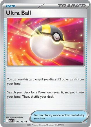 Ultra Ball 131  - Reverse Holofoil - Common