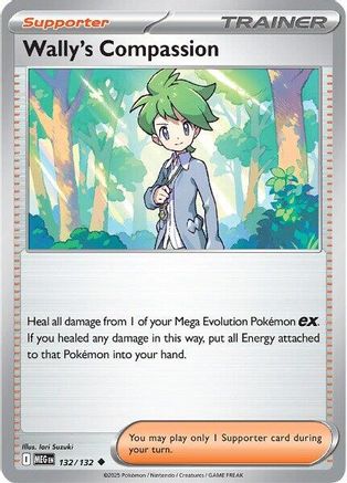 Wally's Compassion 132/132  - Uncommon