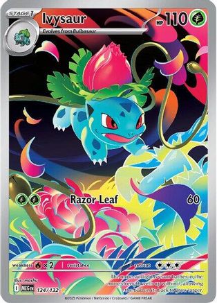 Ivysaur 134/132  - Holofoil - Illustration Rare