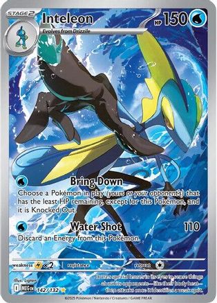 Inteleon 142/132  - Holofoil - Illustration Rare