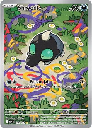 Shroodle 149/132  - Holofoil - Illustration Rare