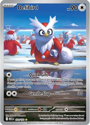 Delibird 152/132  - Holofoil - Illustration Rare