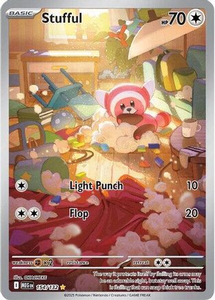 Stufful 154/132  - Holofoil - Illustration Rare