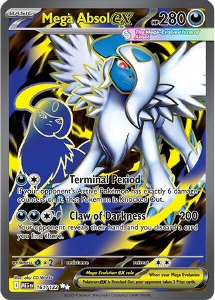 Mega Absol ex 161/132  - Holofoil - Ultra Rare