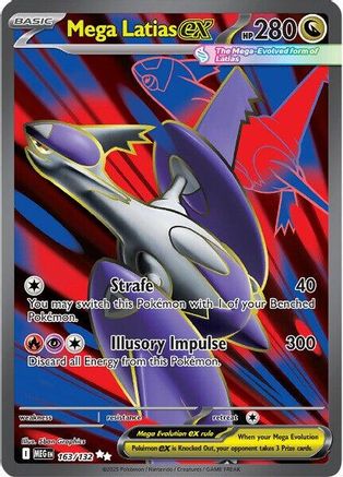 Mega Latias ex 163/132  - Holofoil - Ultra Rare