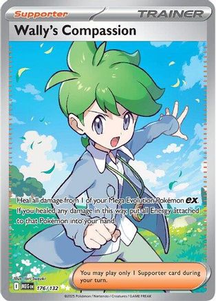 Wally's Compassion 176/132  - Holofoil - Ultra Rare