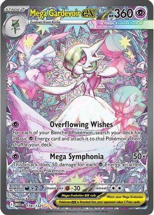 Mega Gardevoir ex 178/132  - Holofoil - Special Illustration Rare