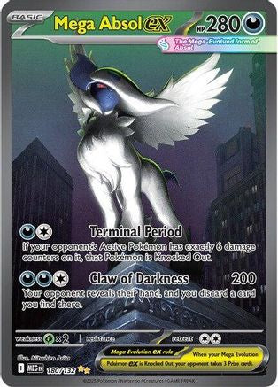 Mega Absol ex 180/132  - Holofoil - Special Illustration Rare