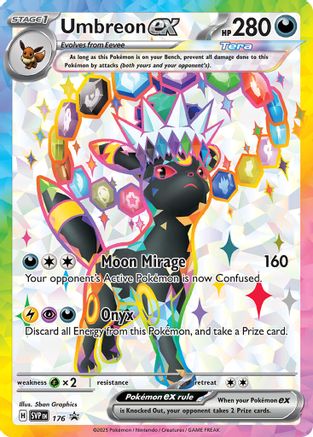 Umbreon ex - 176 SVP  - Holofoil - Promo