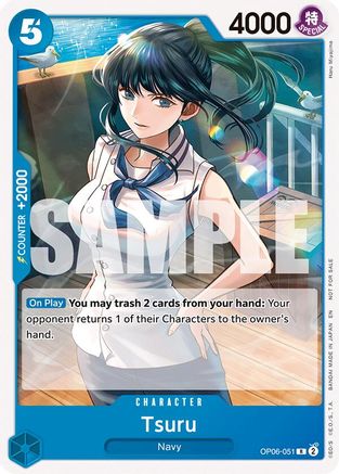 Tsuru (Tournament Pack 2025 Vol. 4) (OP06-051) - Rare