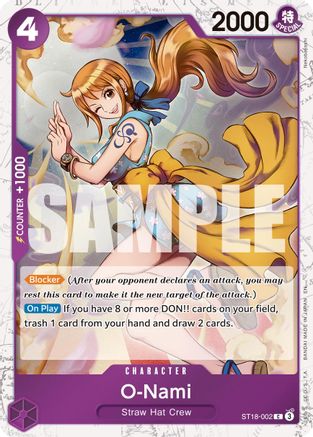 O-Nami (Pirate Foil) (ST18-002) - Common