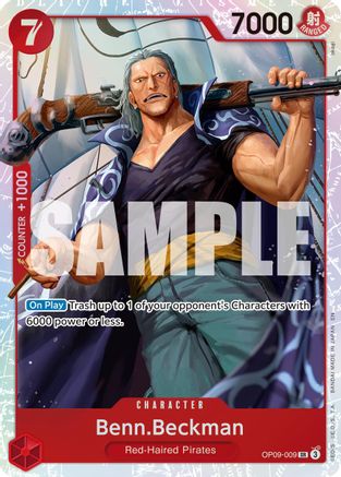 Benn.Beckman (Reprint) (OP09-009) - Super Rare