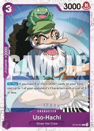 Uso-Hachi (Pirate Foil) (ST18-001) - Common