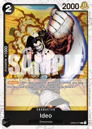 Ideo (Pirate Foil) (OP04-077) - Common