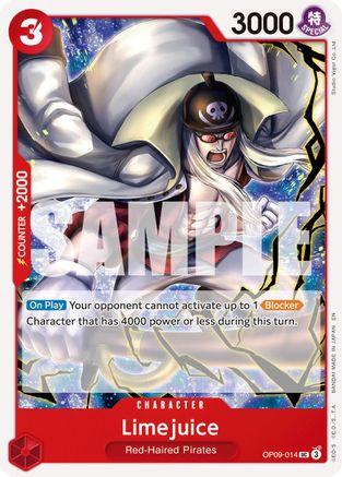 Limejuice (Reprint) (OP09-014) - Uncommon
