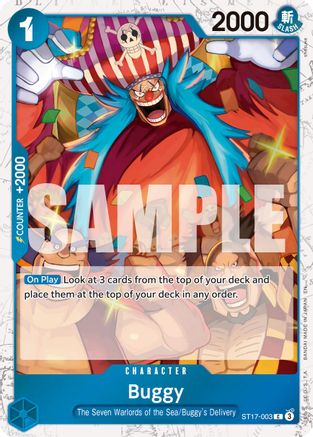Buggy - ST17-003 (Pirate Foil) (ST17-003) - Common
