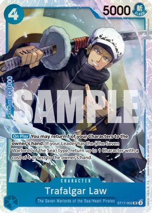 Trafalgar Law - ST17-002 (Reprint) (ST17-002) - Super Rare