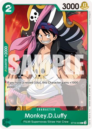 Monkey.D.Luffy - ST16-005 (Reprint) (ST16-005) - Common