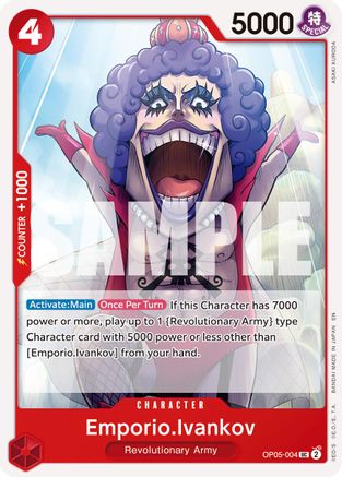 Emporio.Ivankov (Reprint) (OP05-004) - Uncommon