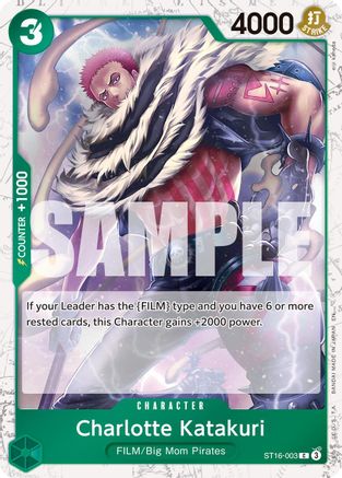 Charlotte Katakuri (Pirate Foil) (ST16-003) - Common