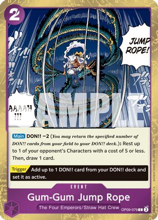 Gum-Gum Jump Rope (Pirate Foil) (OP09-079) - Common