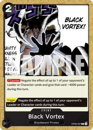 Black Vortex (Reprint) (OP09-097) - Common