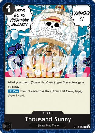 Thousand Sunny (Reprint) (ST14-017) - Common