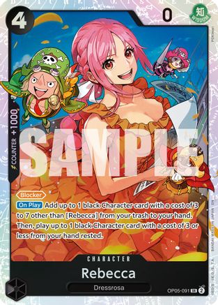 Rebecca (Reprint) (OP05-091) - Super Rare