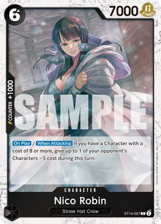 Nico Robin - ST14-007 (Pirate Foil) (ST14-007) - Common