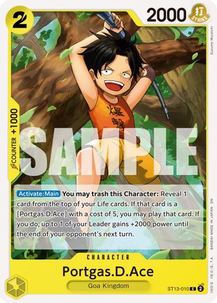 Portgas.D.Ace - ST13-010 (Reprint) (ST13-010) - Common