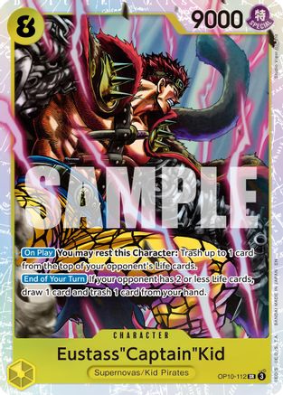 Eustass"Captain"Kid (Reprint) (OP10-112) - Super Rare