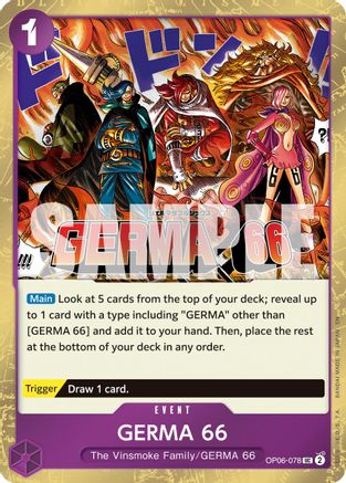 GERMA 66 (Pirate Foil) (OP06-078) - Uncommon