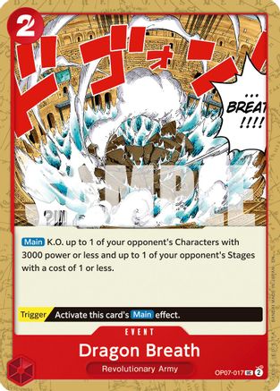 Dragon Breath (Reprint) (OP07-017) - Uncommon
