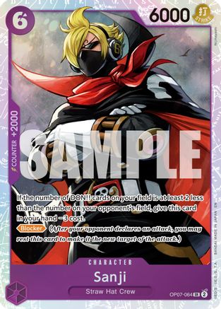 Sanji (Reprint) (OP07-064) - Super Rare
