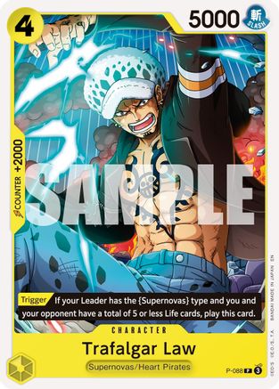 Trafalgar Law -  P-088 (Reprint) (P-088) - Promo