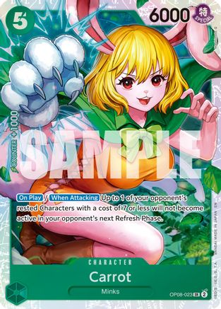Carrot (Reprint) (OP08-023) - Super Rare