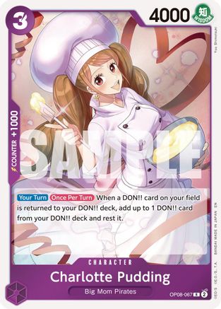 Charlotte Pudding - OP08-067 (Reprint) (OP08-067) - Rare