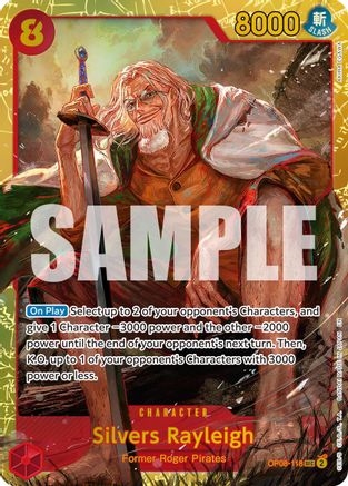 Silvers Rayleigh - OP08-118 (Reprint) (OP08-118) - Secret Rare