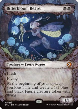Bitterbloom Bearer (Showcase) (ECL-310) - Lorwyn Eclipsed Foil