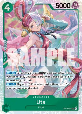 Uta (OP13-023) - Super Rare