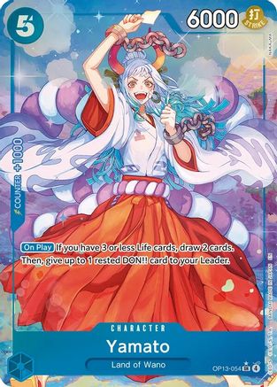 Yamato (Alternate Art) (OP13-054) - Super Rare