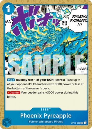 Phoenix Pyreapple (OP13-058) - Uncommon