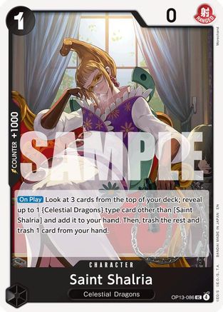 Saint Shalria (OP13-086) - Uncommon