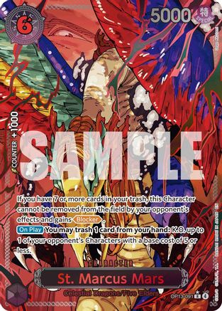 St. Marcus Mars (Parallel) (OP13-091) - Rare